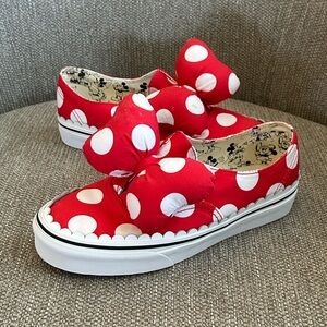 Vans x Disney Authentic Gore "Minnie's Bow" Shoes